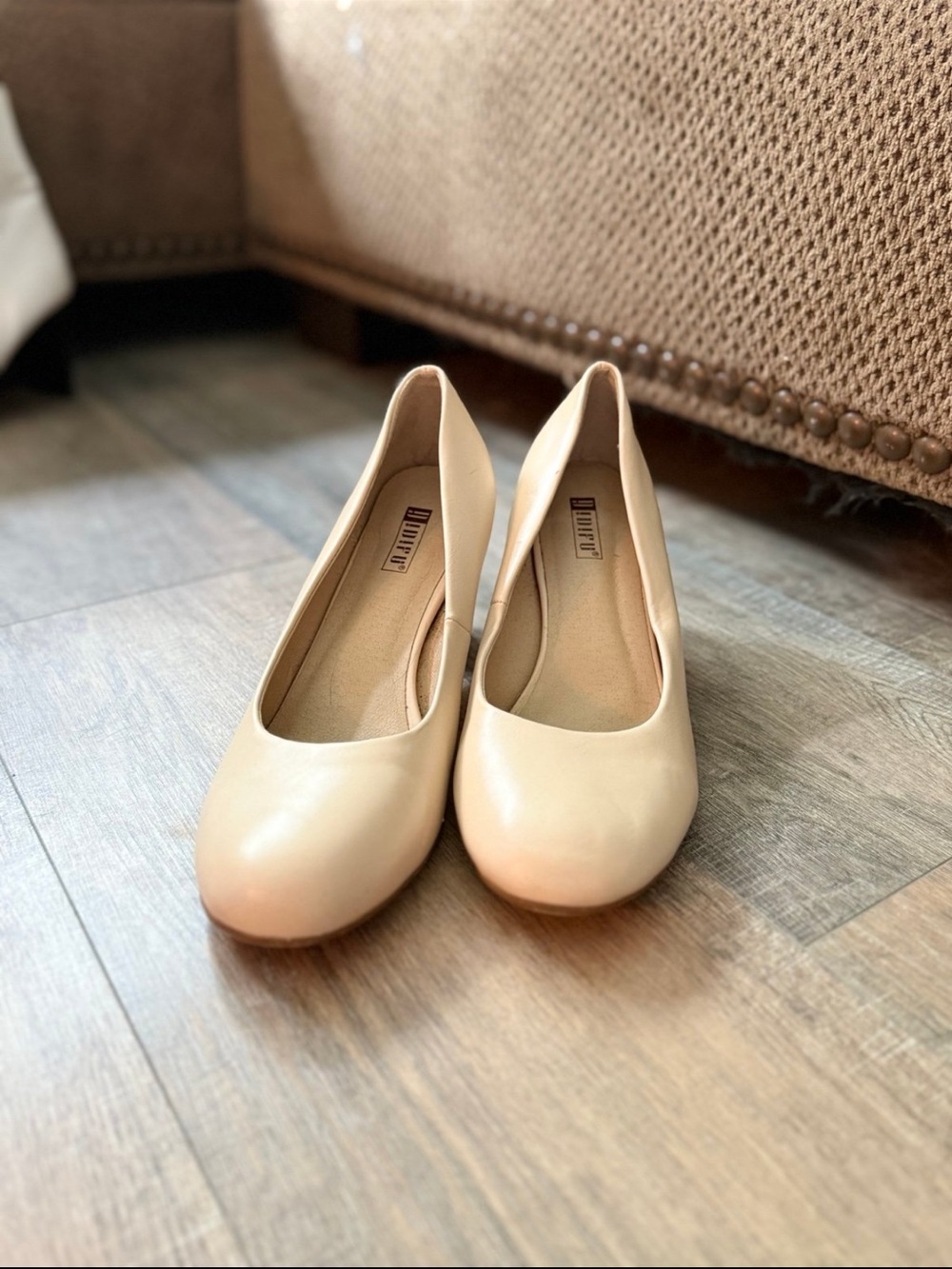 IDIFU Beige Heels